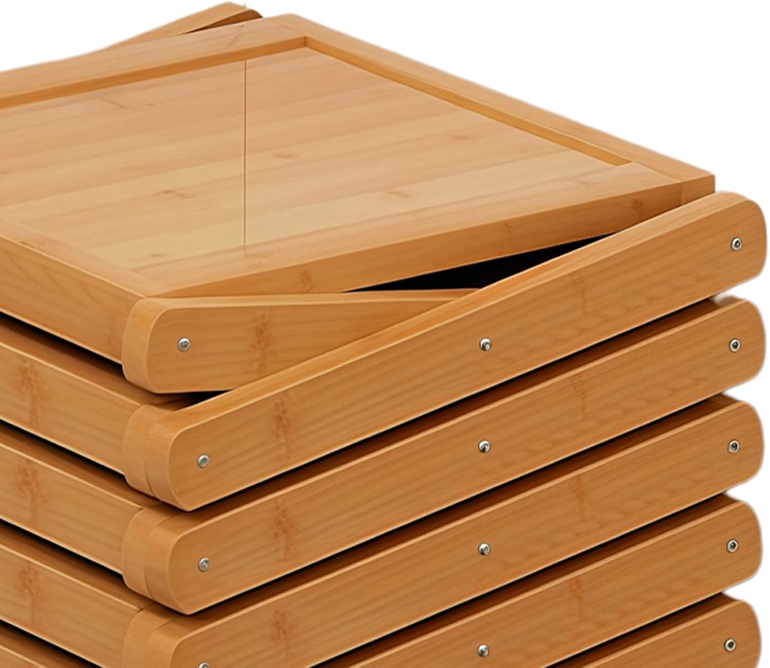 Foldable Shoe Rack - 8 Tier Vertical Slim Storage Stand - Entryway Shoe Rack | for Apartment Entryway Garage Corner Studio Dorm Home Room