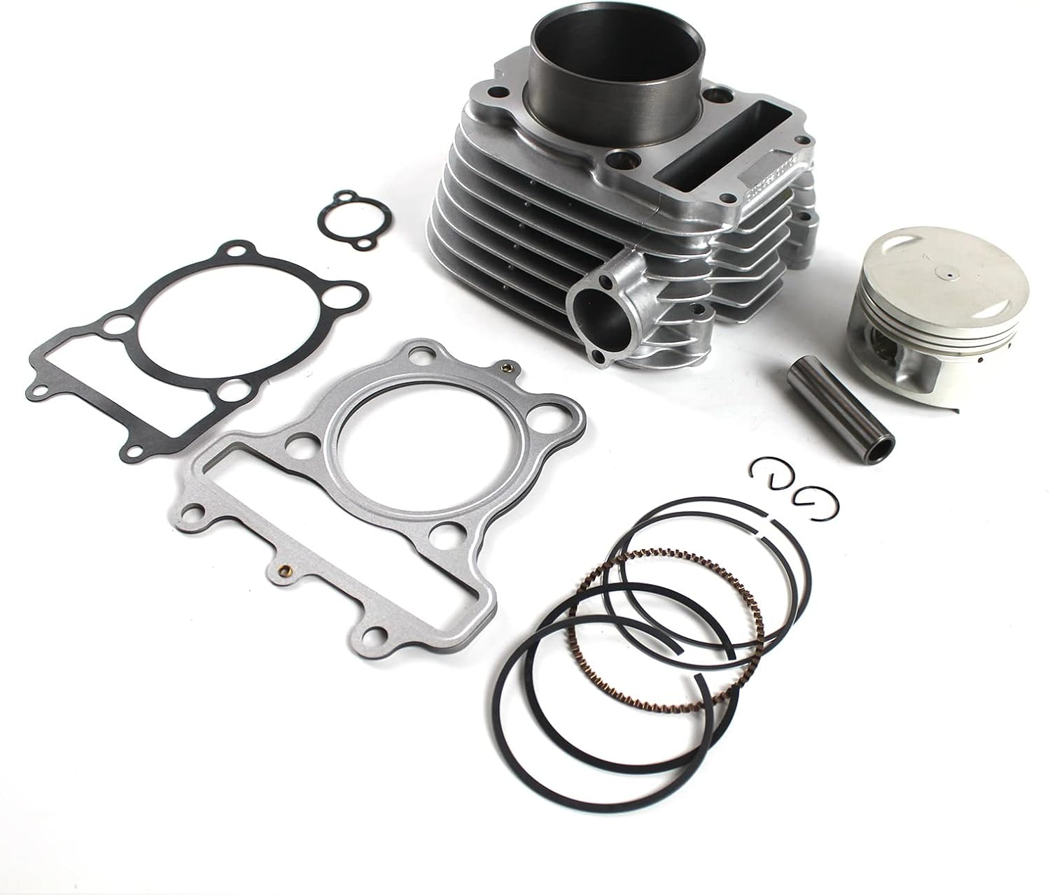 Cylinder Piston Gasket Top End Rebuild Kit Compatible with Yamaha XT225 TTR225 TTR230 Cylinder Piston Gasket Top End Kit Set Bore 70mm Replacement Part