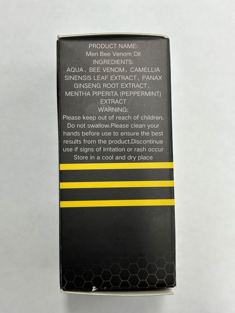 2PCS Men Bee Venom,The Bee Venom Oil,Bee Venom Gel for Men