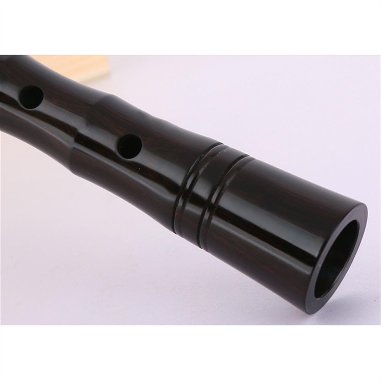 Professionell Suona Ebenholzstange Vergoldete Schale Suona Chinesisches Traditionelles Folk-Suona-Horn-Holzblasinstrument Mit Zubehör (Color : E)