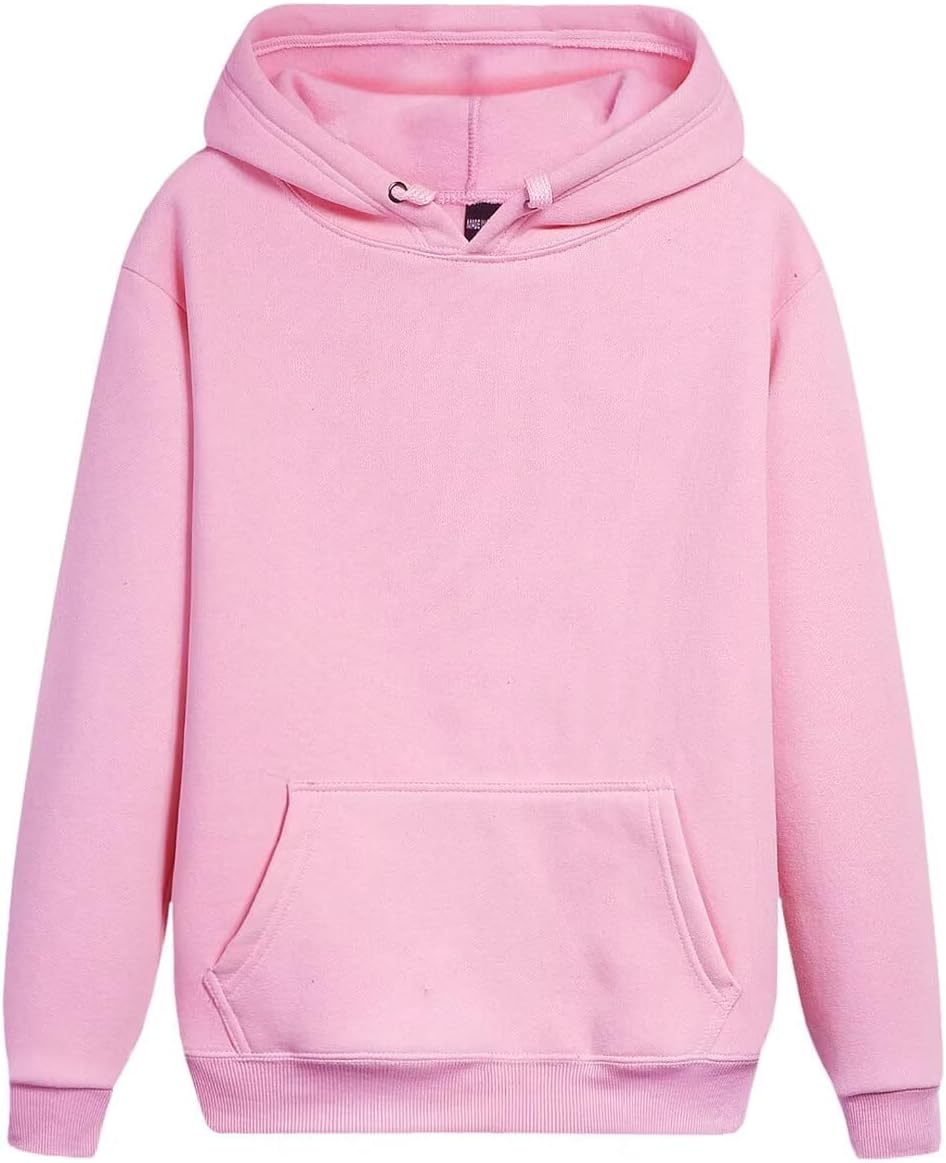babyhealthy Womens Casual Hoodies Fleece Sweatshirts Long Sleeve Sweaters Pullover with Pocket