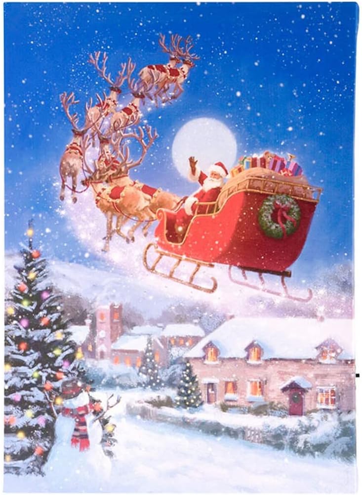 NO DISPONIBLE Children's Christmas Picture LED 28 x 38 cm Mod. Assorted