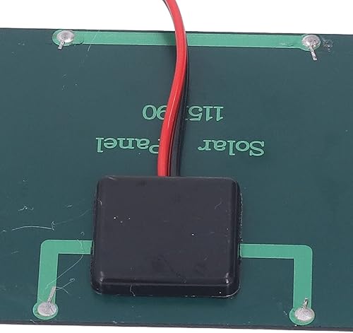 Miniatura 7 de 1.5W 12V Panel solar, panel solar ligero portátil de salida de alta eficiencia de polisilicio para cargador de batería