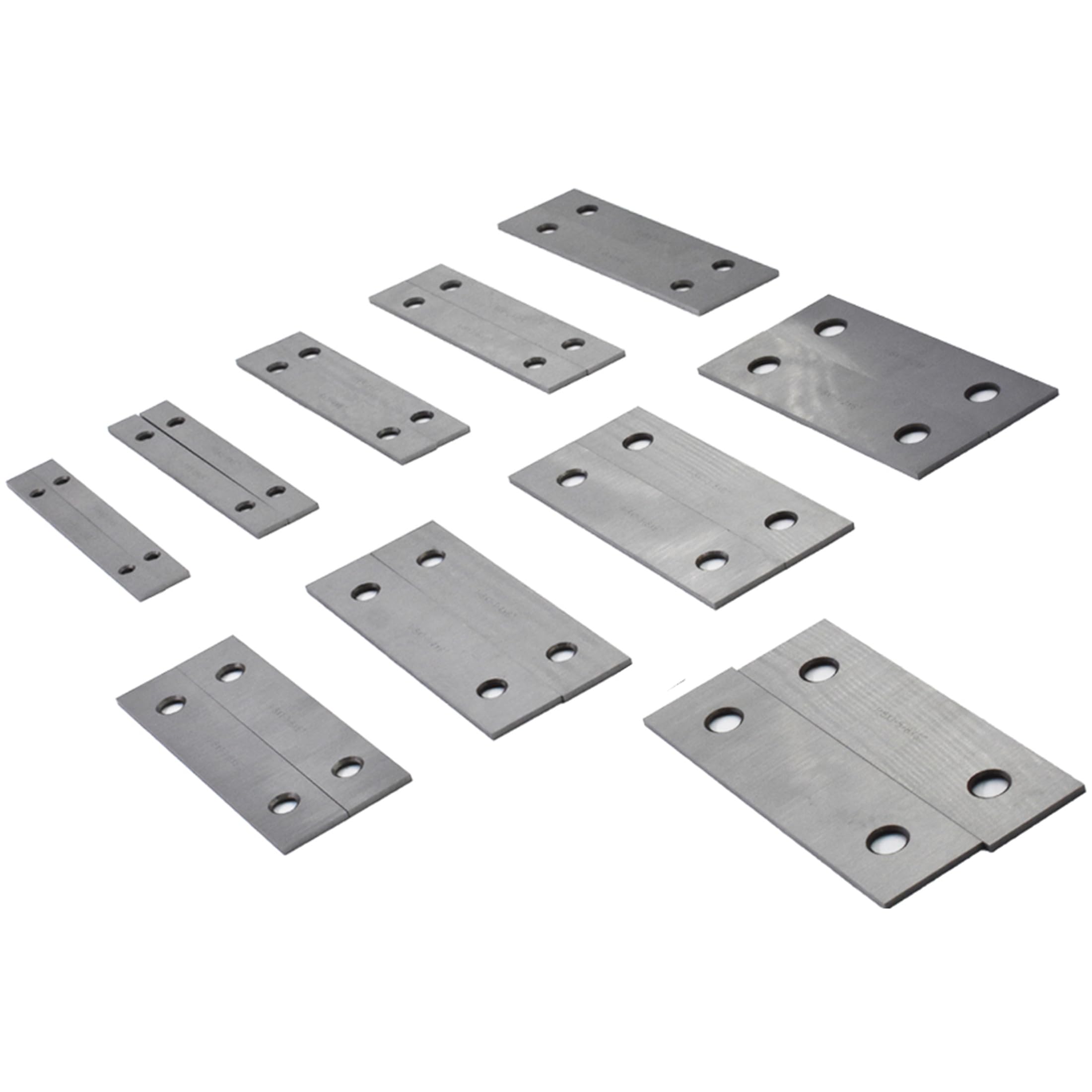 Thomletha 10 Pairs 1/8in x 6in Precision Parallel Steel Set Accuracy 0.0002-Inch 1/2 inch to 1-5/8 inch Thin Steel Precision Parallel