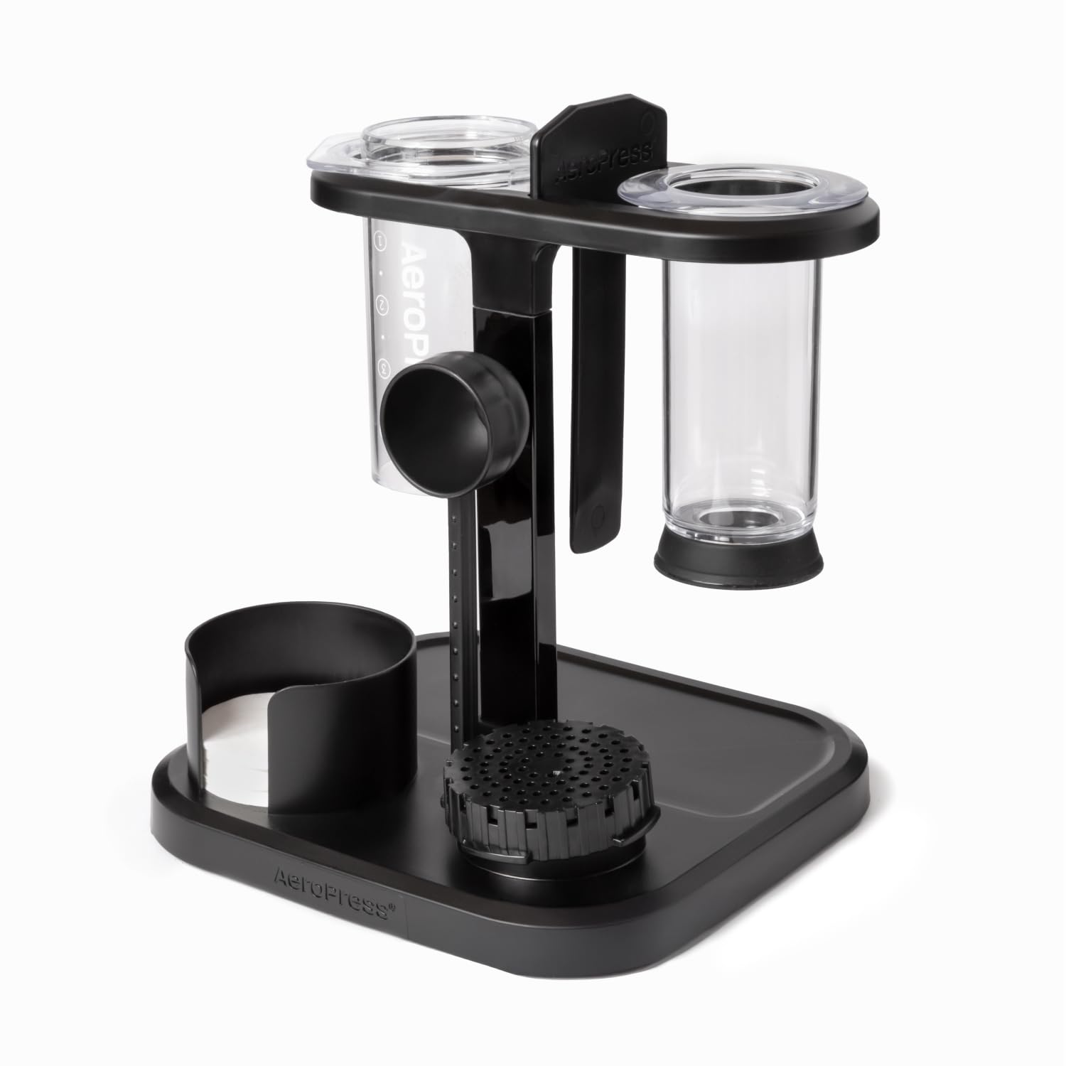 Support Organisateur AeroPress, Station de café durable et solution de rangement compacte compatible avec toutes les cafetières manuelles AeroPress (sauf Premium et Go)