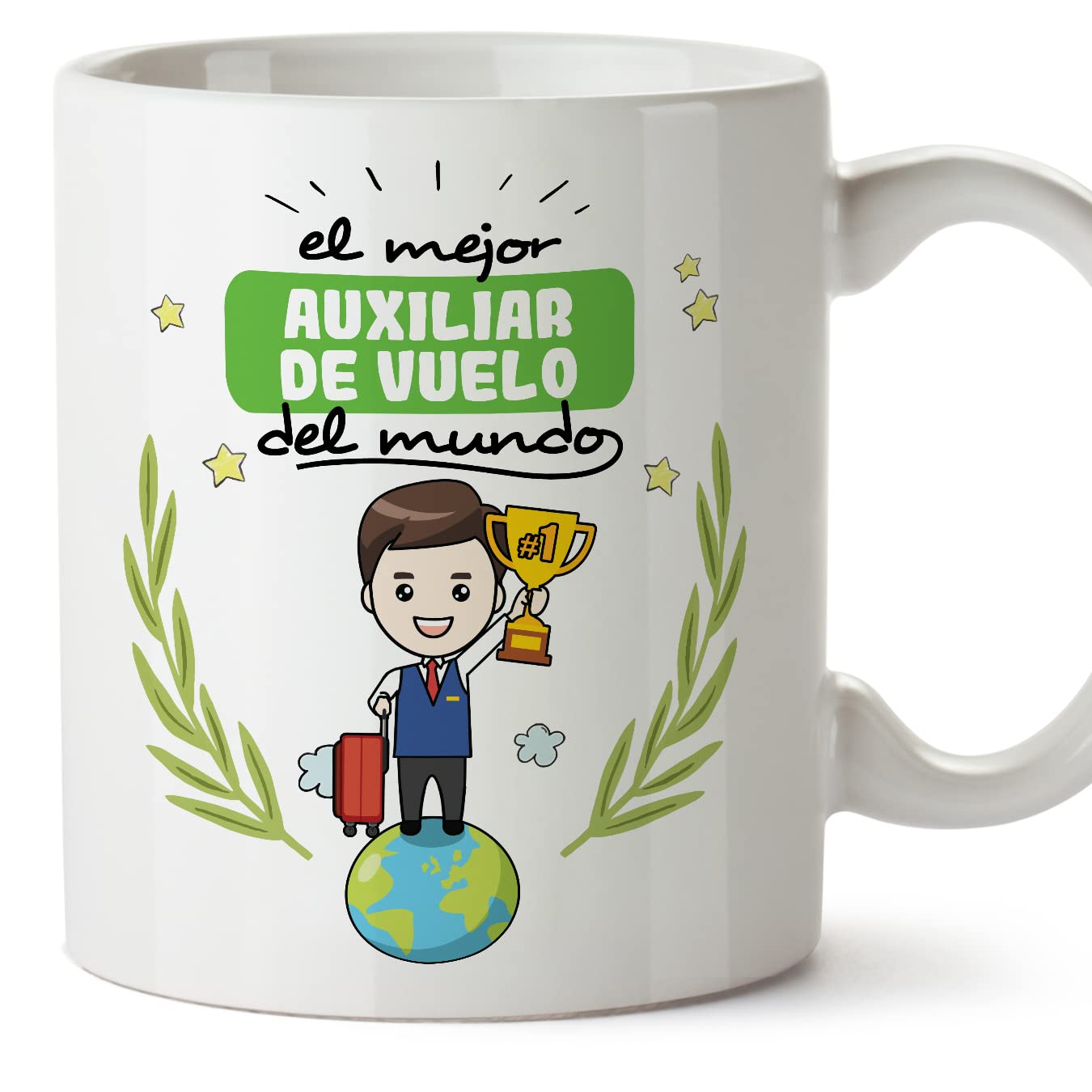 MUGFFINS Taza Fisioterapeuta Hombre (Mejor del Mundo) - Regalos Originales y Divertidos de Fisioterapia — view 56