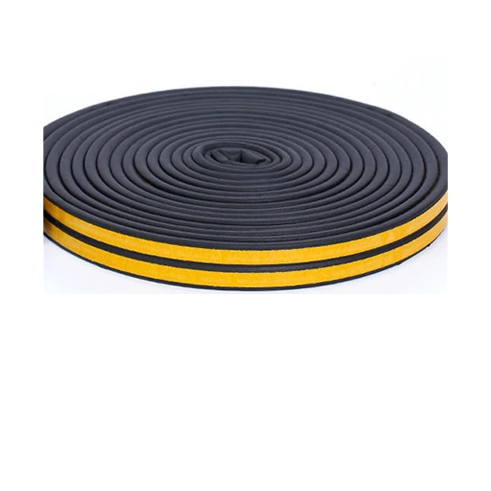 Fridge Door Seal,5M/10M Window Weather Strip Self-Adhesive Acoustic Rubber Foam Seal Strip Tape Windproof Insulation Door Weatherstripping(10m)
