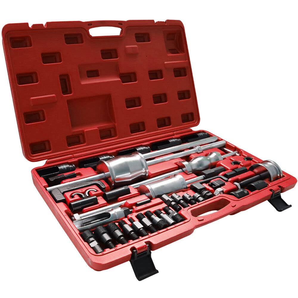 Buy LENJKYYO 40 Pcs Common Rail Injector Extractor Diesel Puller Set