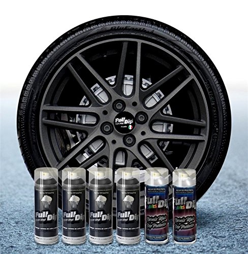 Sophisticauto Pack verwijderbare volledige dip 6 Hyper Black Matt