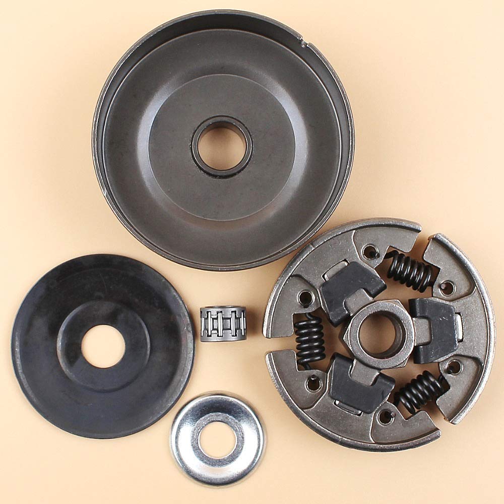 Kit de cojinete de arandela de piñón de Tambor de Embrague 6T Compatible con STIHL MS250 MS230 MS210 MS180 MS170 017018012023025 Piezas de Motosierra