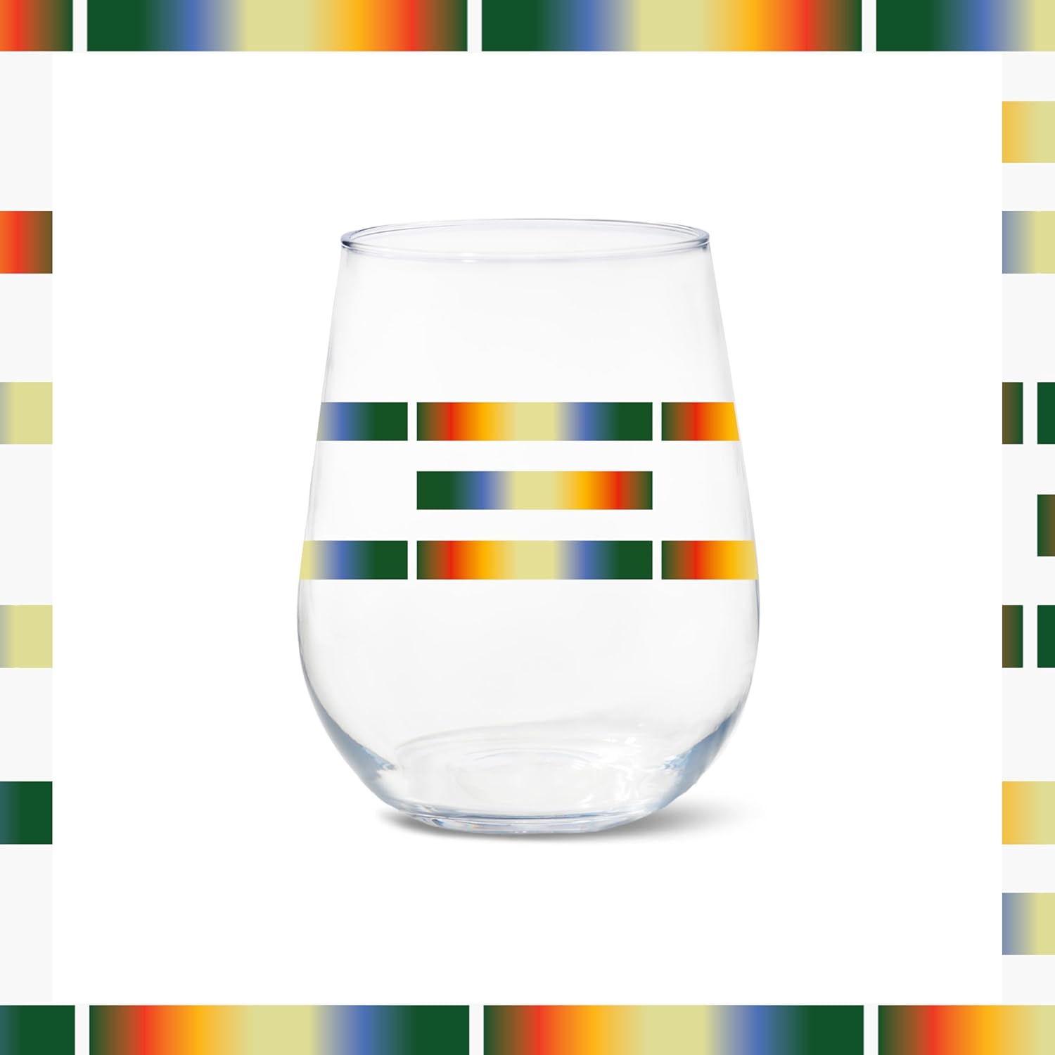 TOSSWARE RESERVE 16oz Stemless Wine Extraordinary Together Series, SET OF 4, Premium Quality, Tritan Dishwasher Safe & Heat Resistant Unbreakable Plastic Printed Glasses