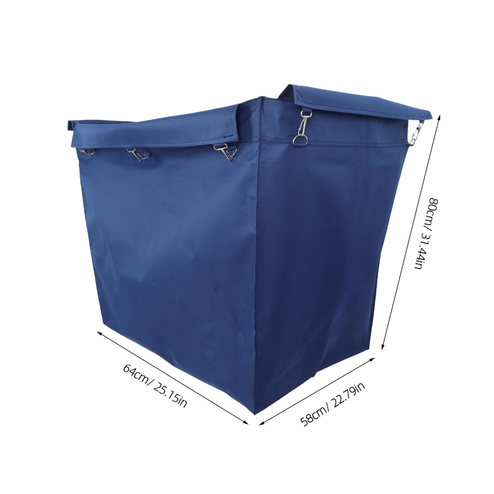Bolsa Organizadora de Oxford para Carrito de Lavandería Forro Extraíble y Repuesto Resistente Bolsa de Almacenamiento Ligera para Limpieza y Hostelería