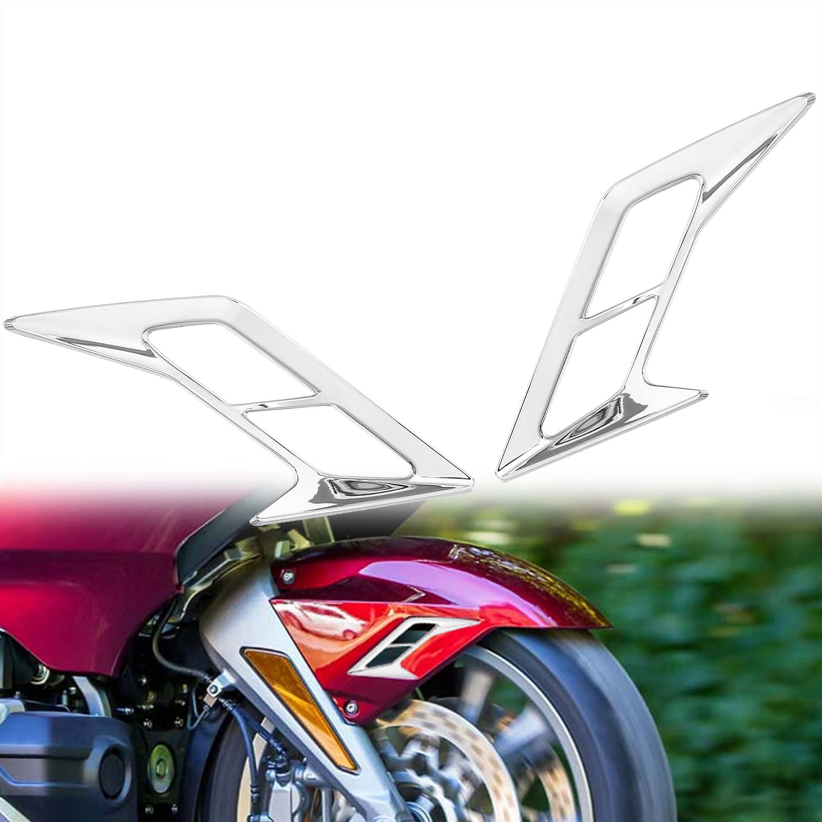 Goldwing 1800 Chrome Accessories HAONEL Rear Side Panel Vent