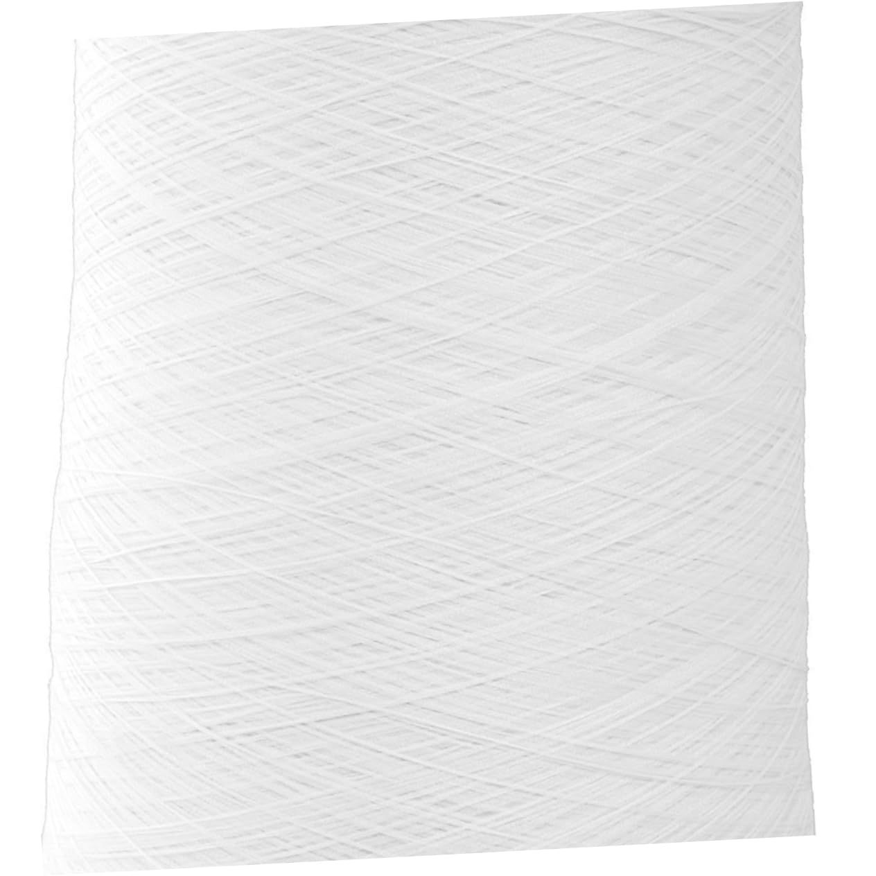 Homoyoyo Polyester Overlocking Thread Cord 150d White Thread for Sewing Machine Quilting