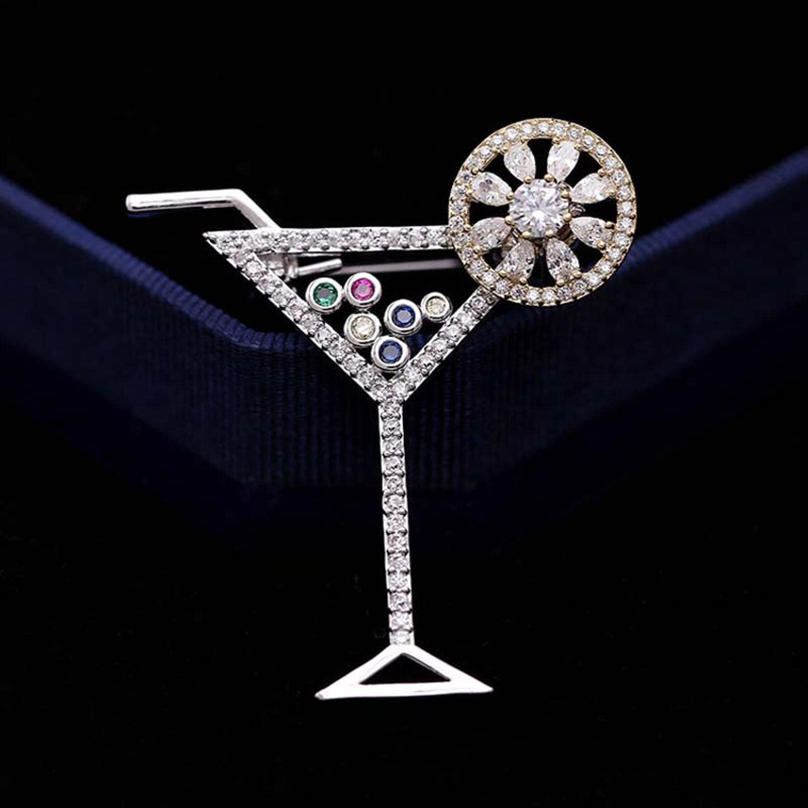 Spilla Portatile MAGICLULU A Forma Di Occhio Con Strass In Lega – Accessorio Elegante Per Abiti, Zaini E Sciarpe, Regalo Originale