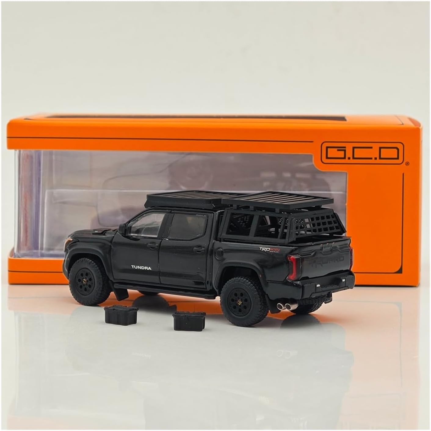 1:64 Scale for Tundra MK3 XK70 TRD Pro Die-Cast Model Car Display for Enthusiasts(Black)