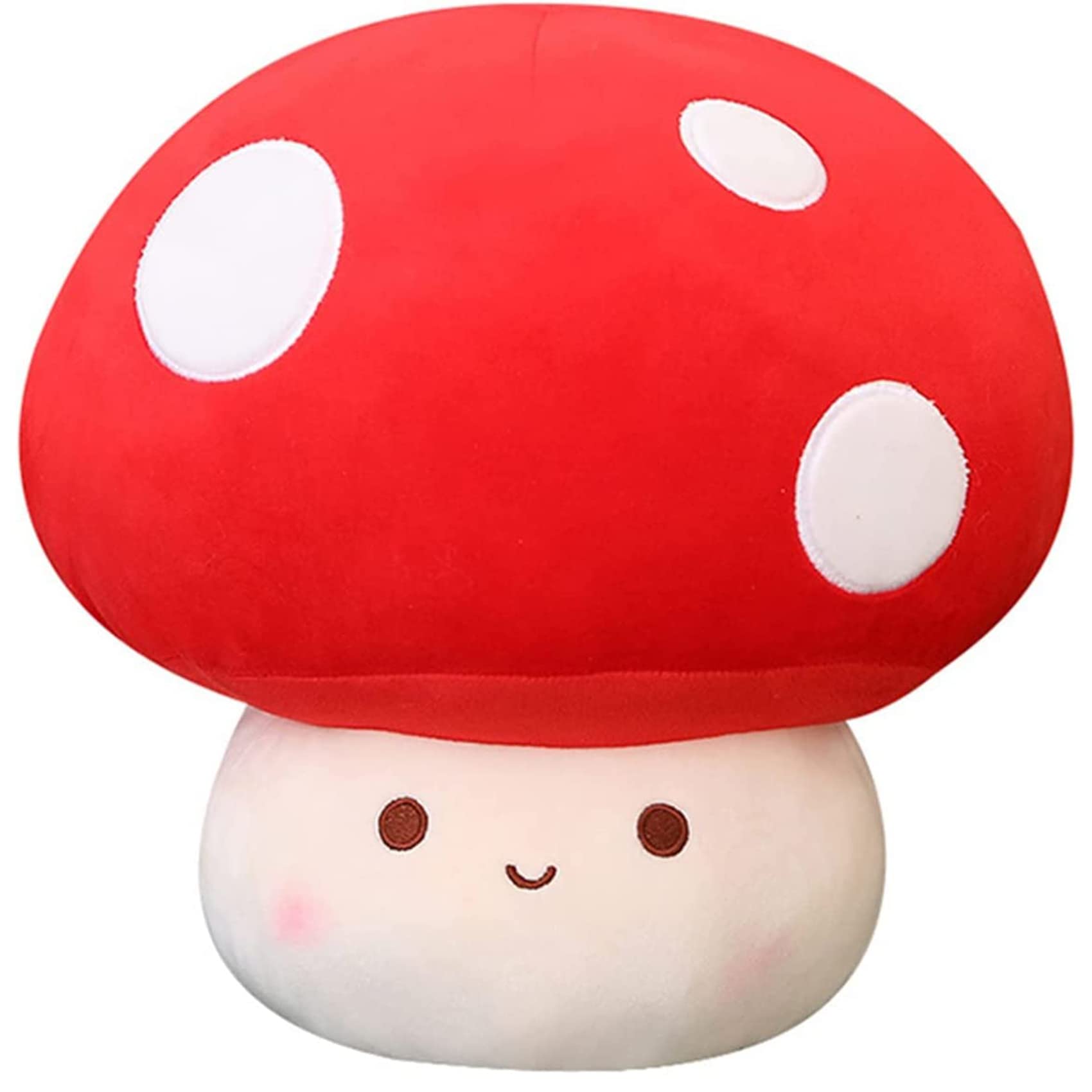 Mushroom Plush, 9" Mushroom Stuffed Animal, Soft Cute Mushroom Plushies Pillow Toy Gift for Birthday Valentine Christmas Home Decor