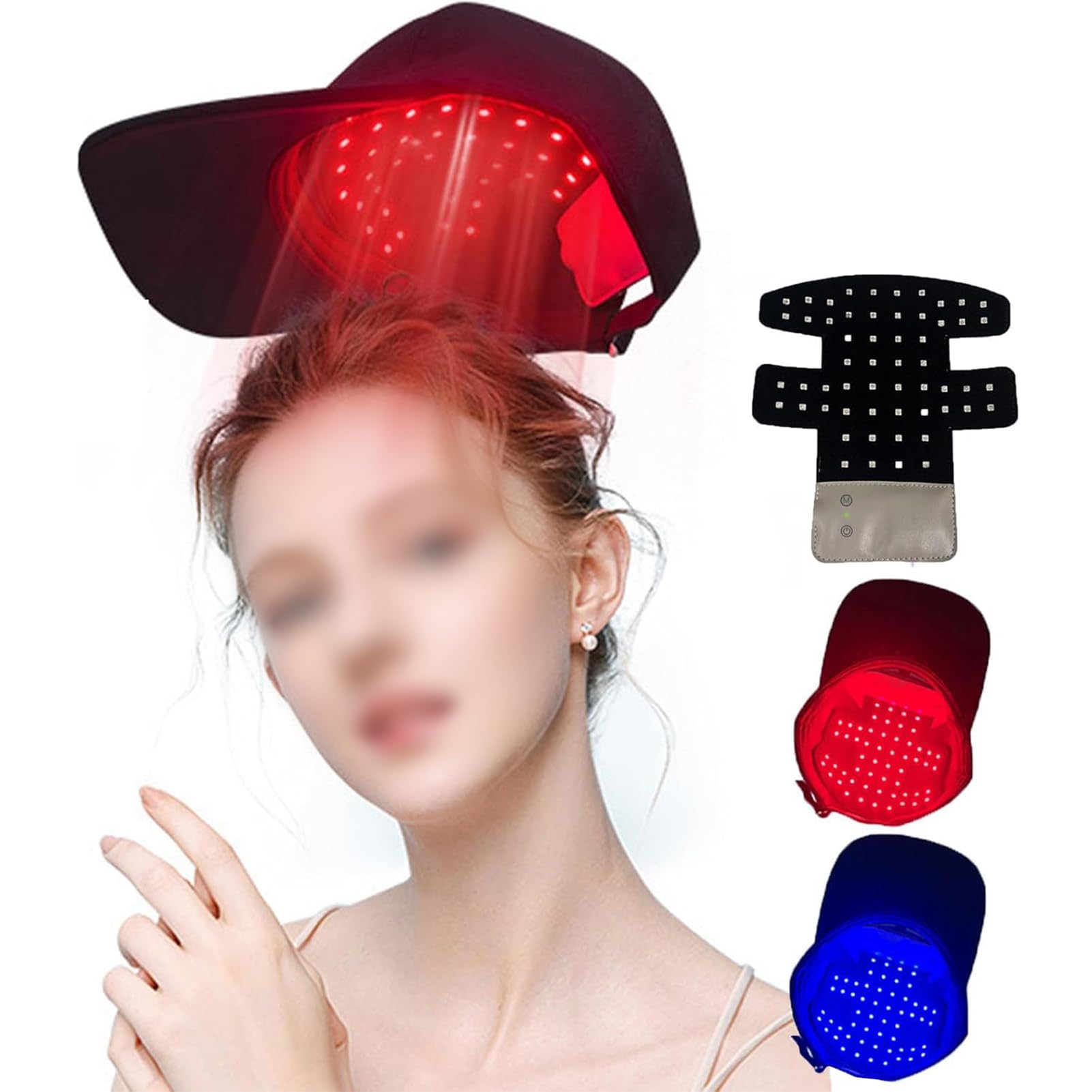 Casque croissance capillaire LED contre la chute des cheveux