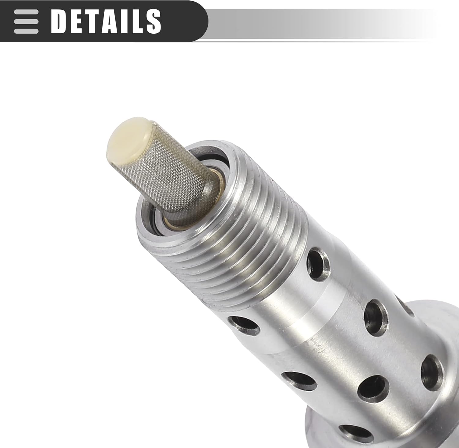Motoforti Car Engine Camshaft Variable Valve Timing Solenoid,for Mercedes-Benz SLK250 2012-2015,Metal,Silver Tone
