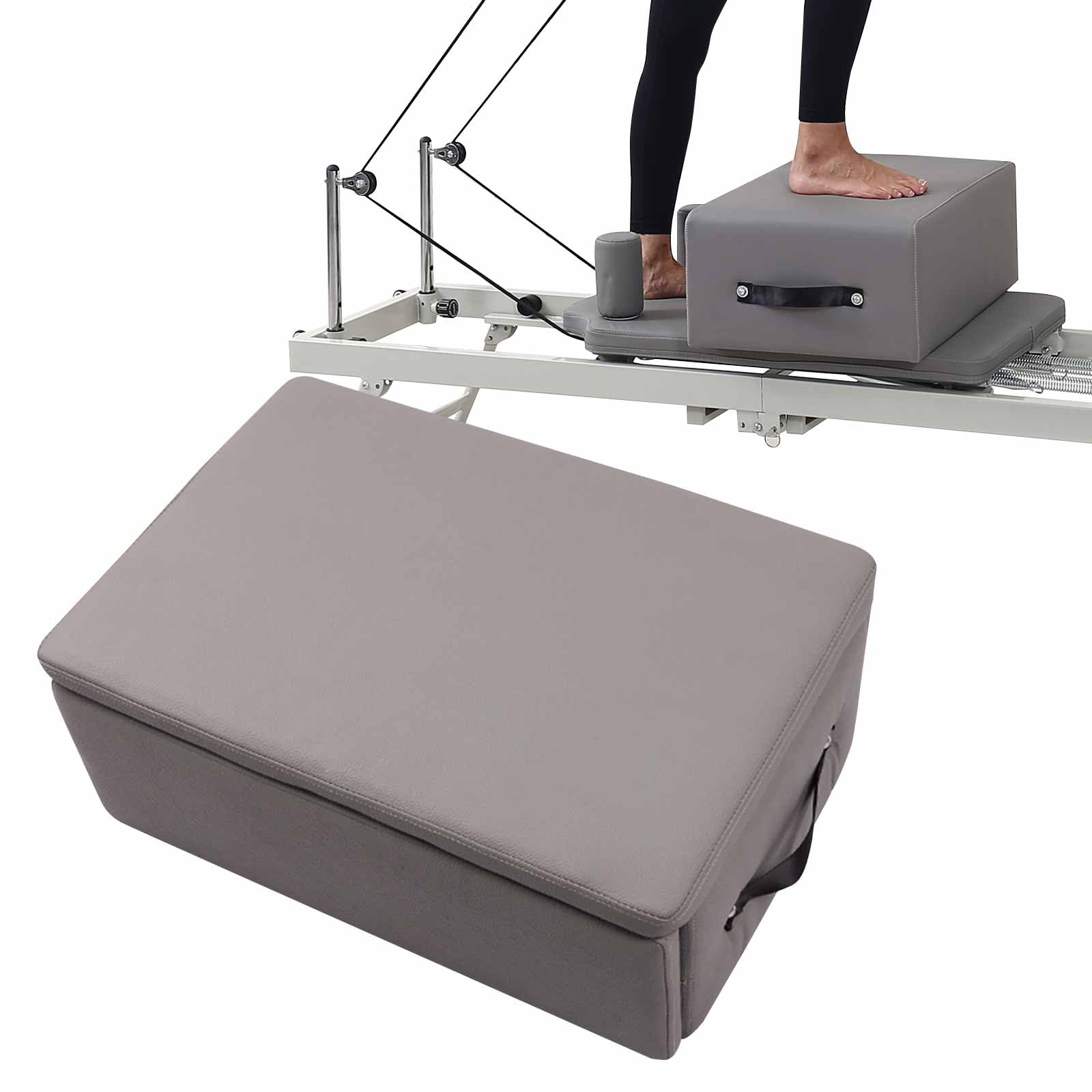 Pilates-Sitzbox für Pilates-Reformer von Box für Heimfitnessstudios und professionelle Studios zur Verwendung für Pilates-Übungen