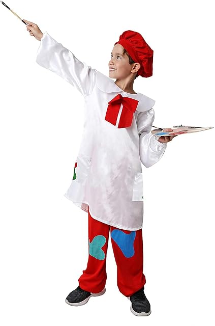 Costumizate! Disfraz de Pintor talla 10-12 especial para niños fiestas de disfraces o carnaval