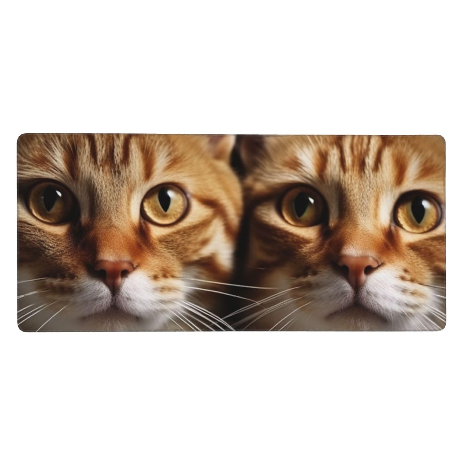 Grand tapis de souris de jeu motif chats XXL tapis de bureau ordinateur - 8