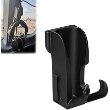 Aviation Headset Stand Compatible with Bose A20 Aviation Headset, Compatible with A320 Cockpit, Angled Hook Mount with Controller Support, Pilot Headset Storage