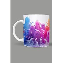 Sevimli Hayaletler Temal  Kupa, 330 ml, Beyaz, Seramik