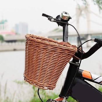 自転車カゴ 籐 Amazon | PUERI 自転車かご 自転車カゴ 自転車バスケット 子供用