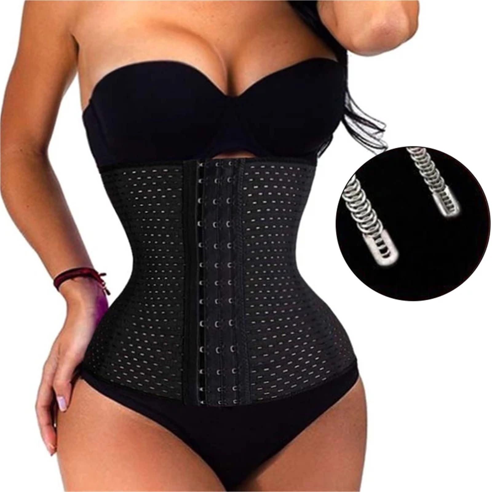 Corsetto Modellante per la Vita, Cintura per Body Building, per Donne, Post-Parto, Modellante per la Pancia (Beige XXL)