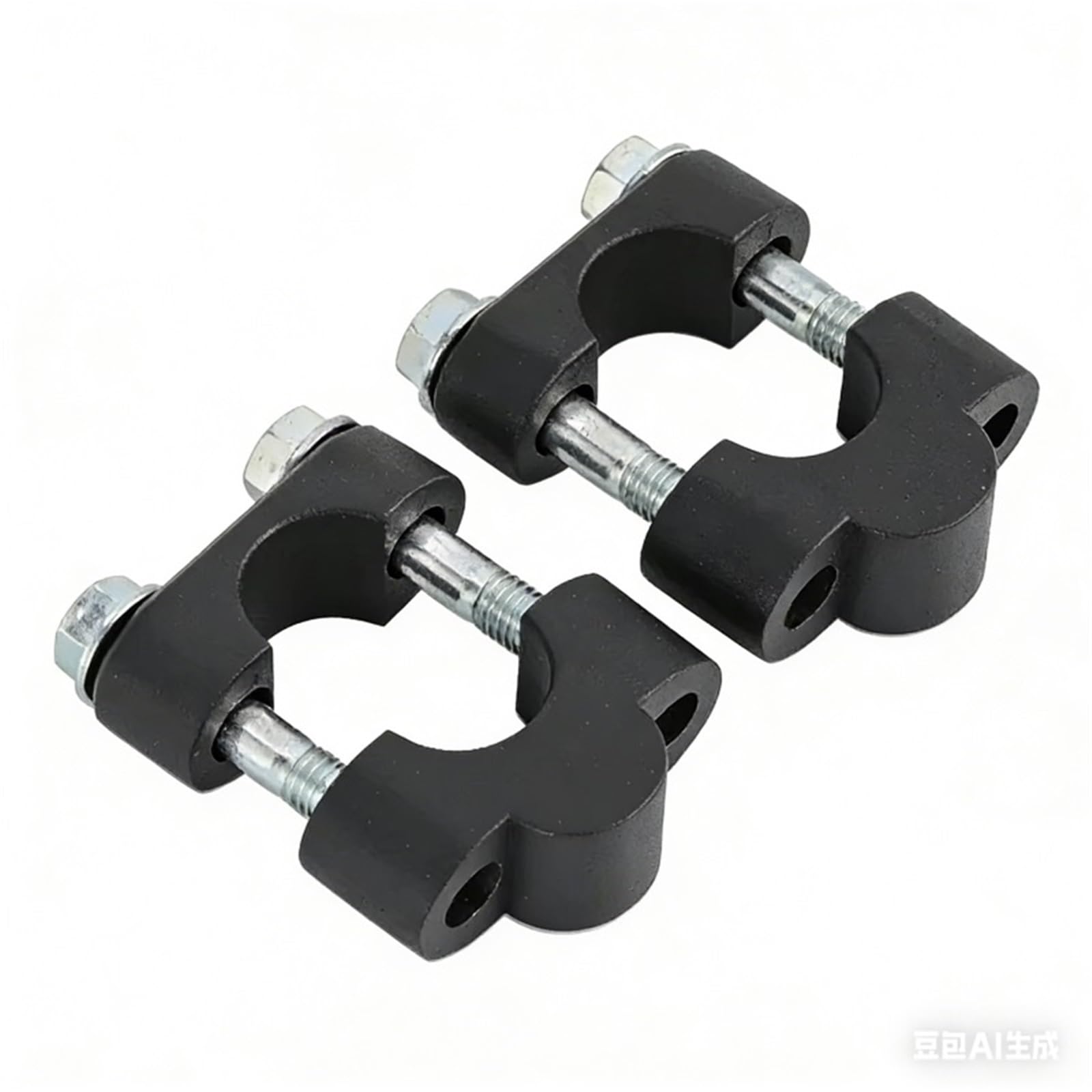 Cubierta de abrazadera y elevadores de manillar CR85RB para mejorar el control 5