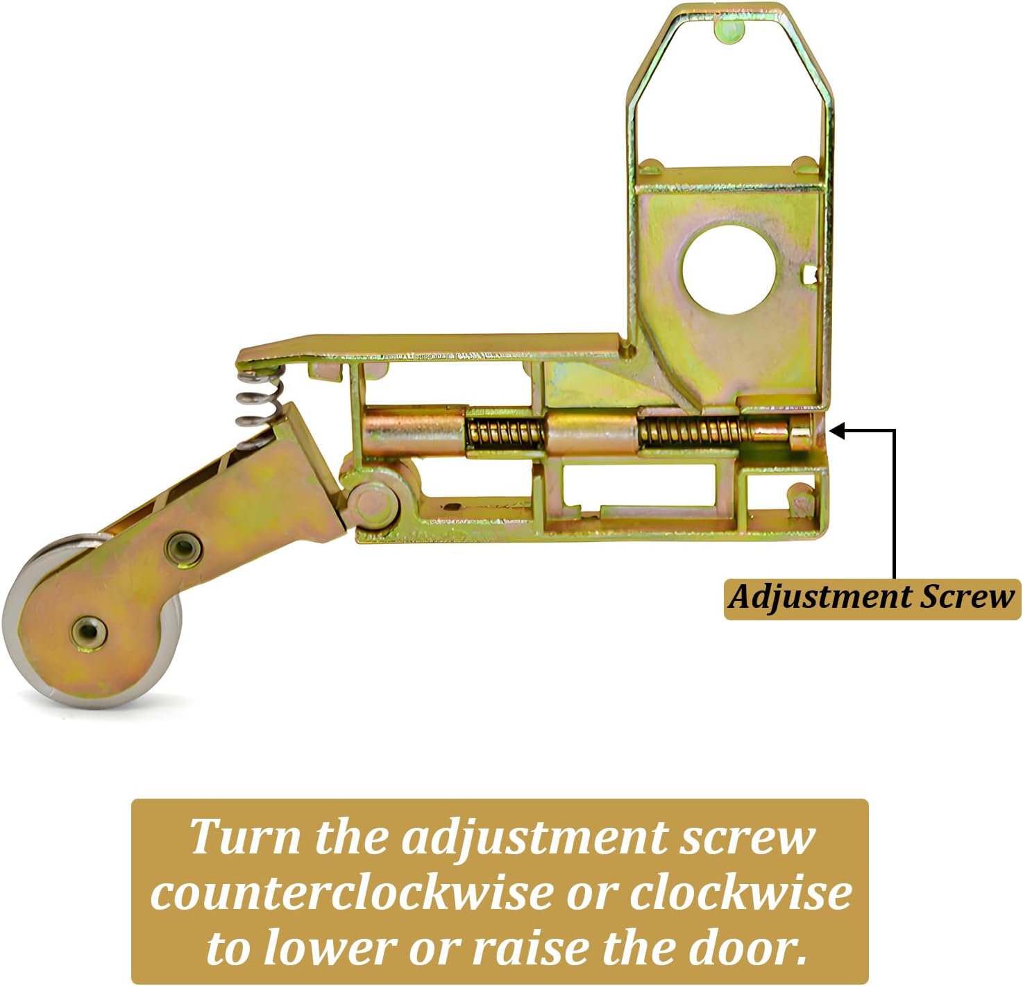 Sliding Screen Door Corner Insert Rollers Assembly with 1" Diameter Concave Stainless Steel Wheels Replacement Screen Corner and Roller, 2 Pack