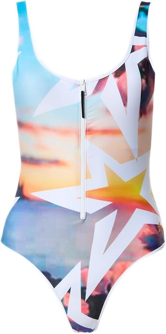 Half Zip Swimsuit