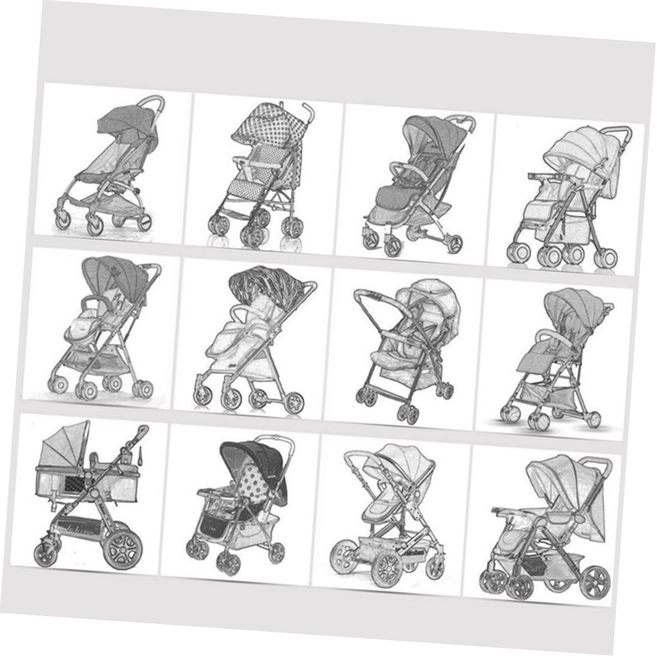 KOMBIUDA Pink Baby Stroller Cover Windproof Rainproof Spittle-Proof for Outdoor Travel