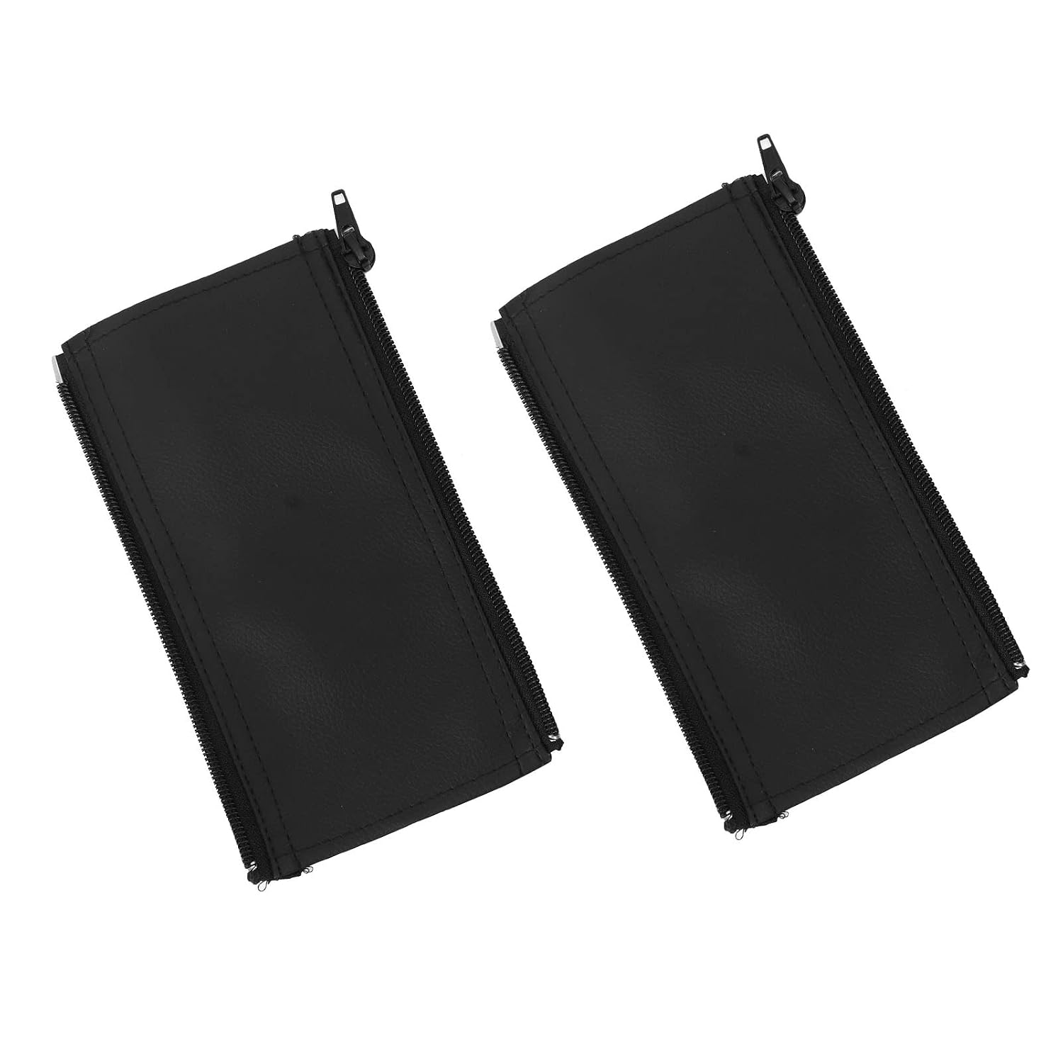 Universal Baby Stroller Handle Cover with Zipper - Cleanable Replacement Grip Sleeve for Infant Toddler Strollers Fits 7.5x4.3 Inches Black Accessory