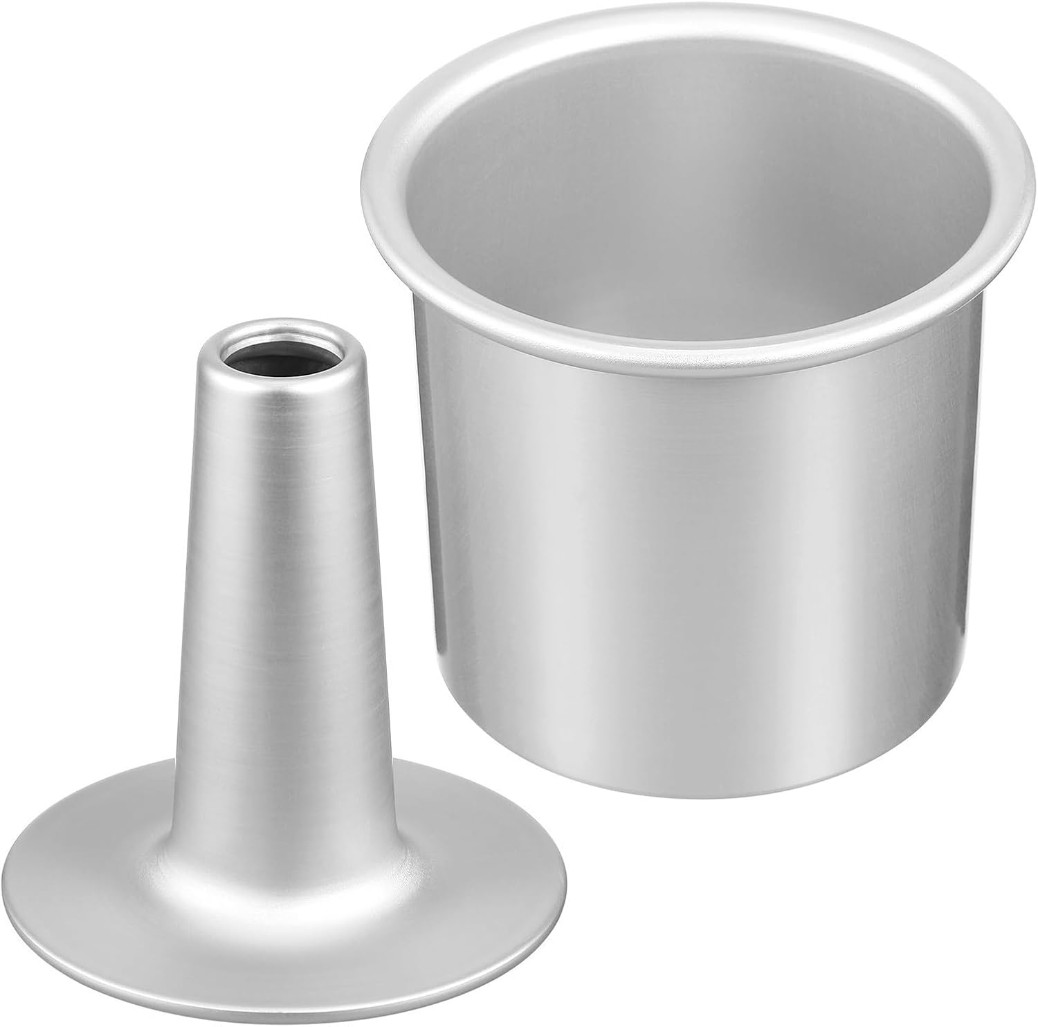 Ipetboom Non-stick Hollowed Cake Mold for Kitchen Baking Made of Aluminum Alloy with Even Heat Distribution, for Desserts and Muffins in Home Kitchen or Shopping Mall