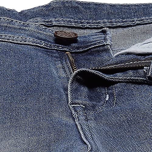 Image of PARIS HAMILTON Womens /Girls High Waist Straight fit Stretchable Denim Jeans Relaxed Fit