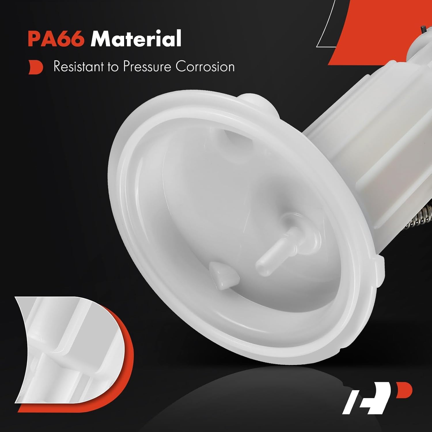 A-Premium Fuel Filter Assembly with Sending Unit Compatible with BMW E60 Series 525i, 525xi, 528i, 528xi, 528i xDrive, 530i, 530xi, 2006 2007 2008 2009 2010 2011, 2.5L 3.0L 4.4L, Replace# 16146766152