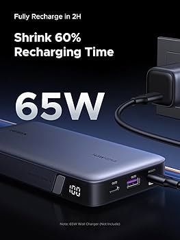 UGREEN Power Bank 140W Zewnętrzna bateria 145W Max 25000mAh