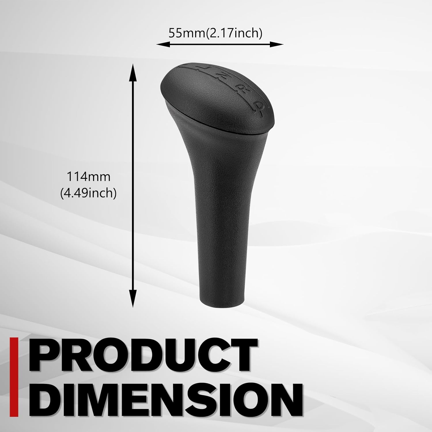 A & UTV PRO ATV Gear Selecter Shifter Knob, Selector Shift Knob Part for Polaris Sportsman, Big Boss, Magnum, Xplorer, Xpress 1995-2008 Accessories, Replace OEM # 3233195-070, Black, 1PC
