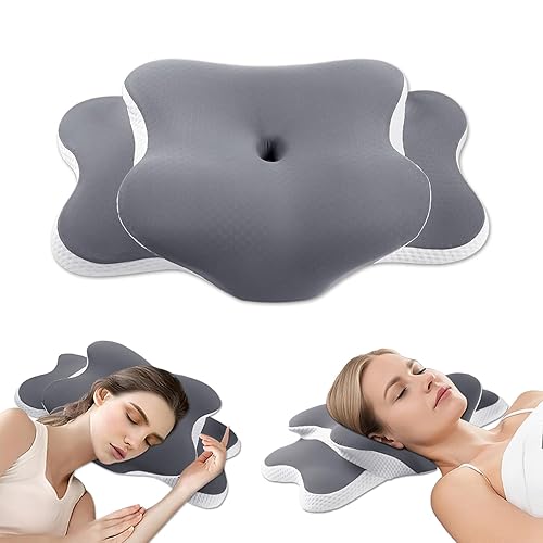Ergo Pillow for Sleep Apnea, Neck Pain, and Snoring Relief