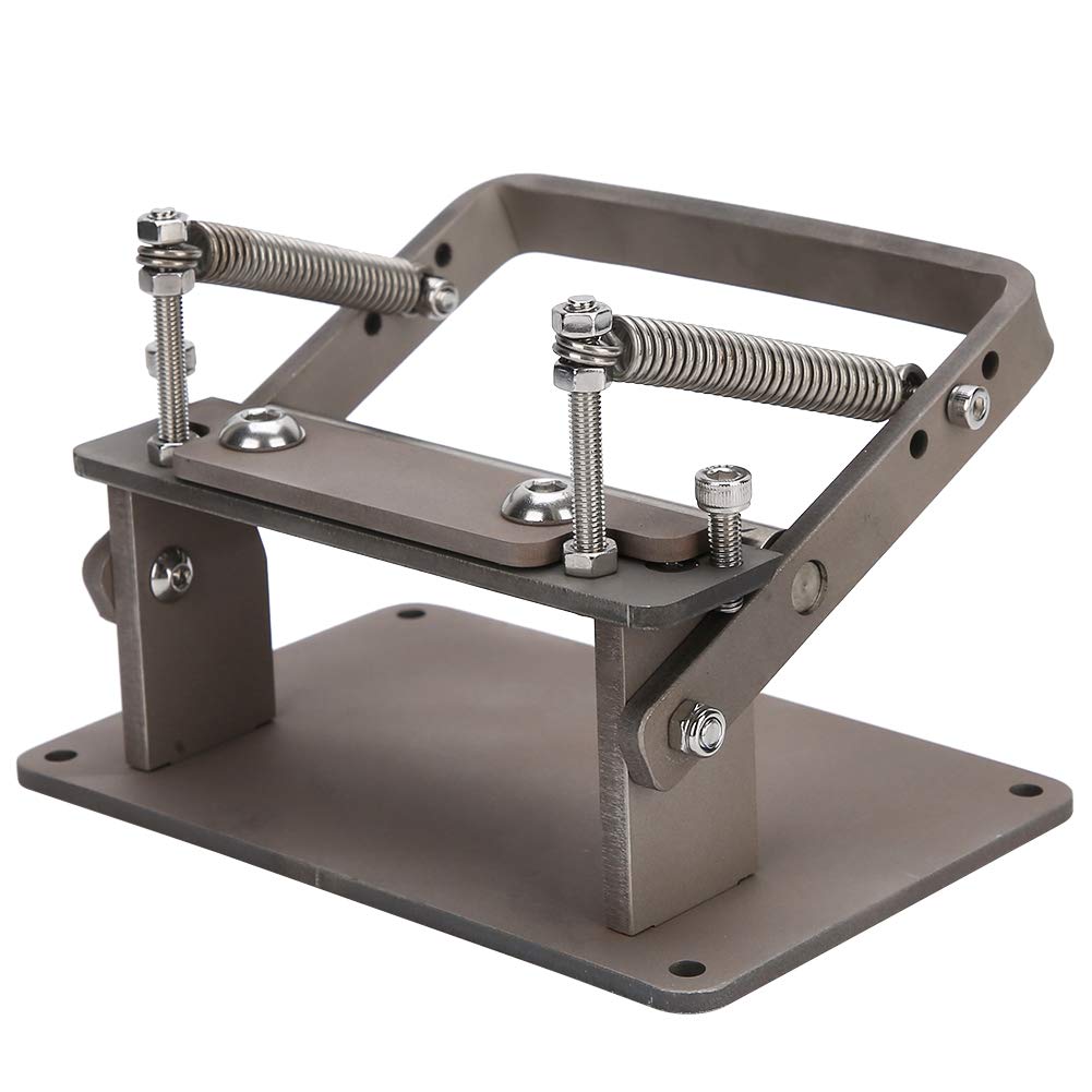 AMONIDA Raschiatore per Pelle Utensile Manuale Raschietto per Pelle Manuale Durevole Spessore Regolabile per Progetti in Acciaio Inossidabile 1 unità