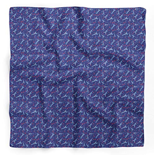 Bimba Pure Silk Printed Scarf Dupatta Head Neck Wrap Bandanas For Women3