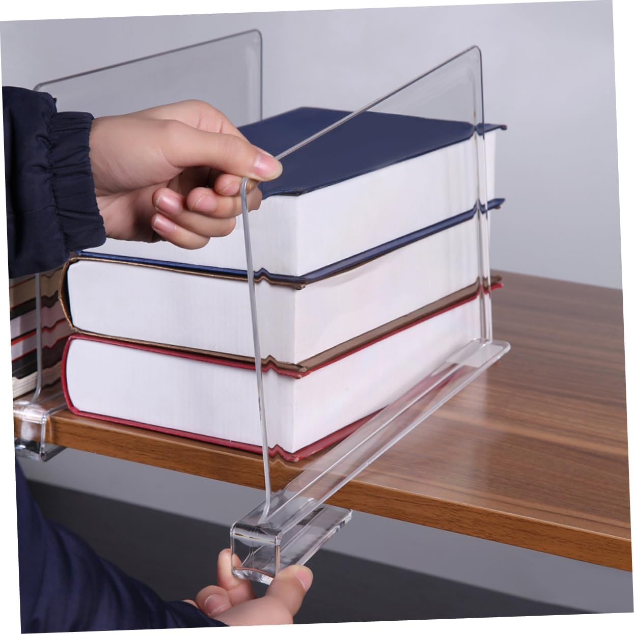 6pcs Closet Organizer Dividers Wardrobe Shelf Dividers Storage Partition for Home Clothes Organizing Shelf Maximize Storage Space