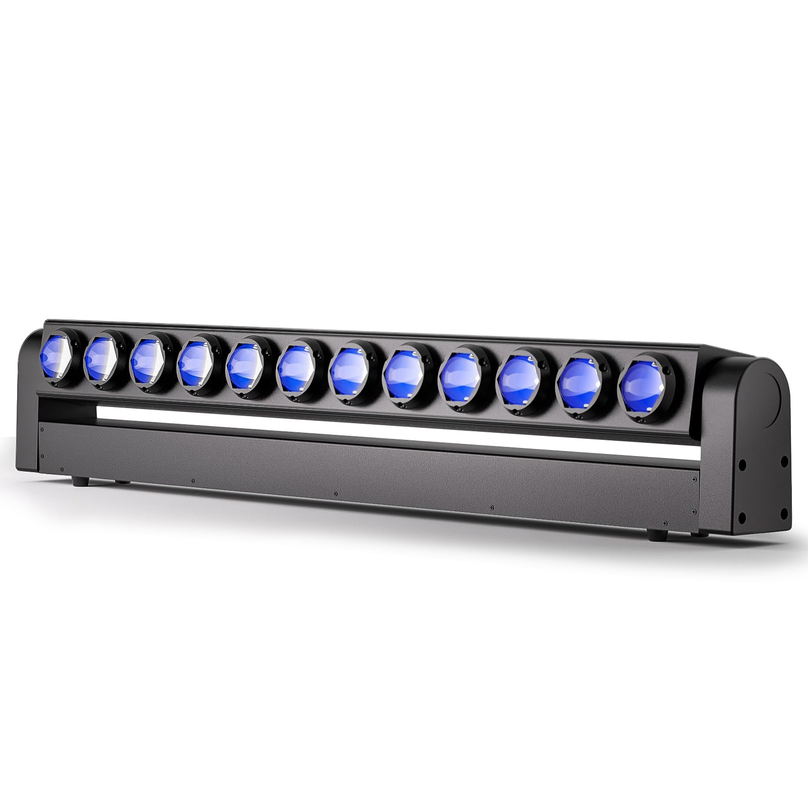 216W Wallwasher Lyre LED, 12X15W RGBW 4in1 LEDs Disco Lumiere, Lyre Beam à 8°, Effet Stroboscopique 1-30Hz, DMX512 7/11/55CH, Lumière de Spectacle pour Fête Mariage Club et Bar [Classe énergétique E]