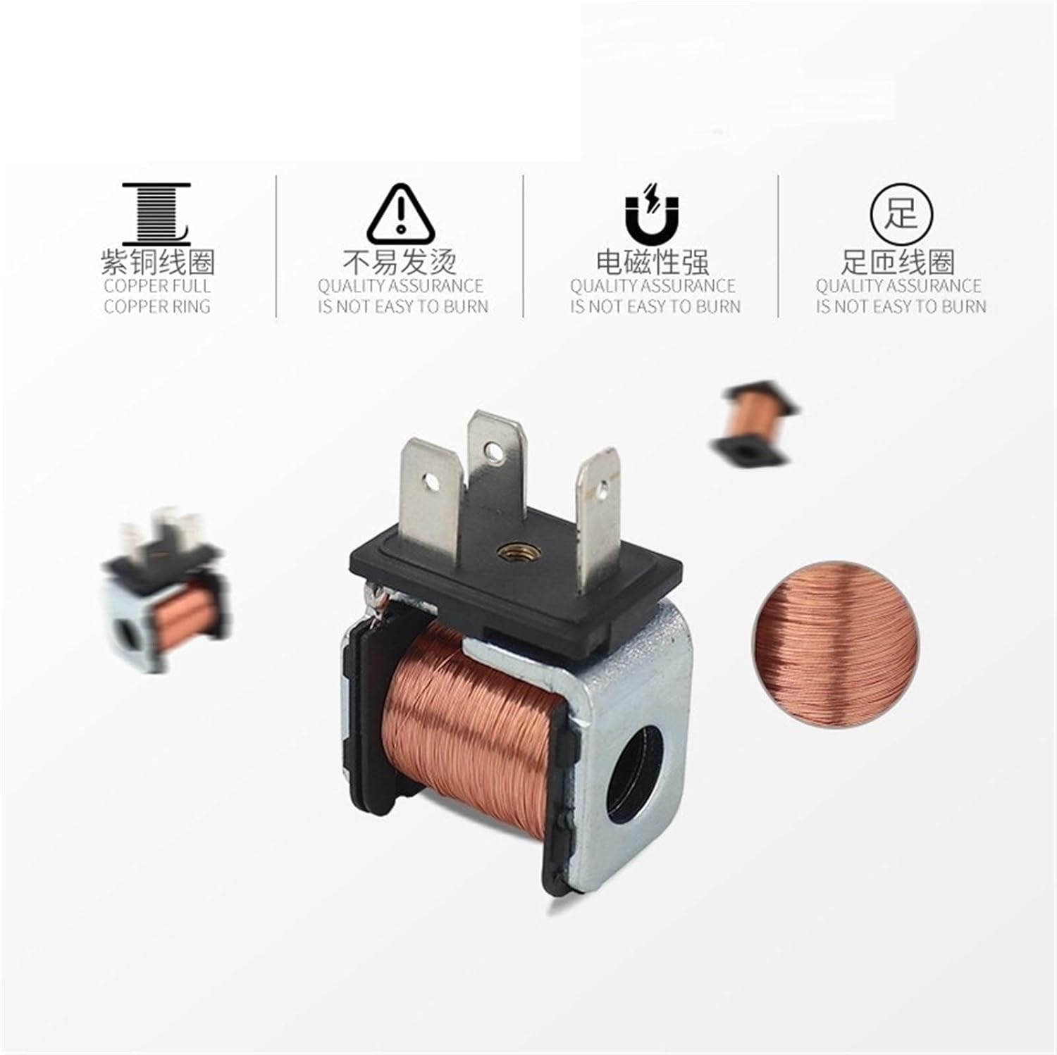 4V210-08 Solenoid Valve 220V 24V Solenoid Valve Coil(4V210)