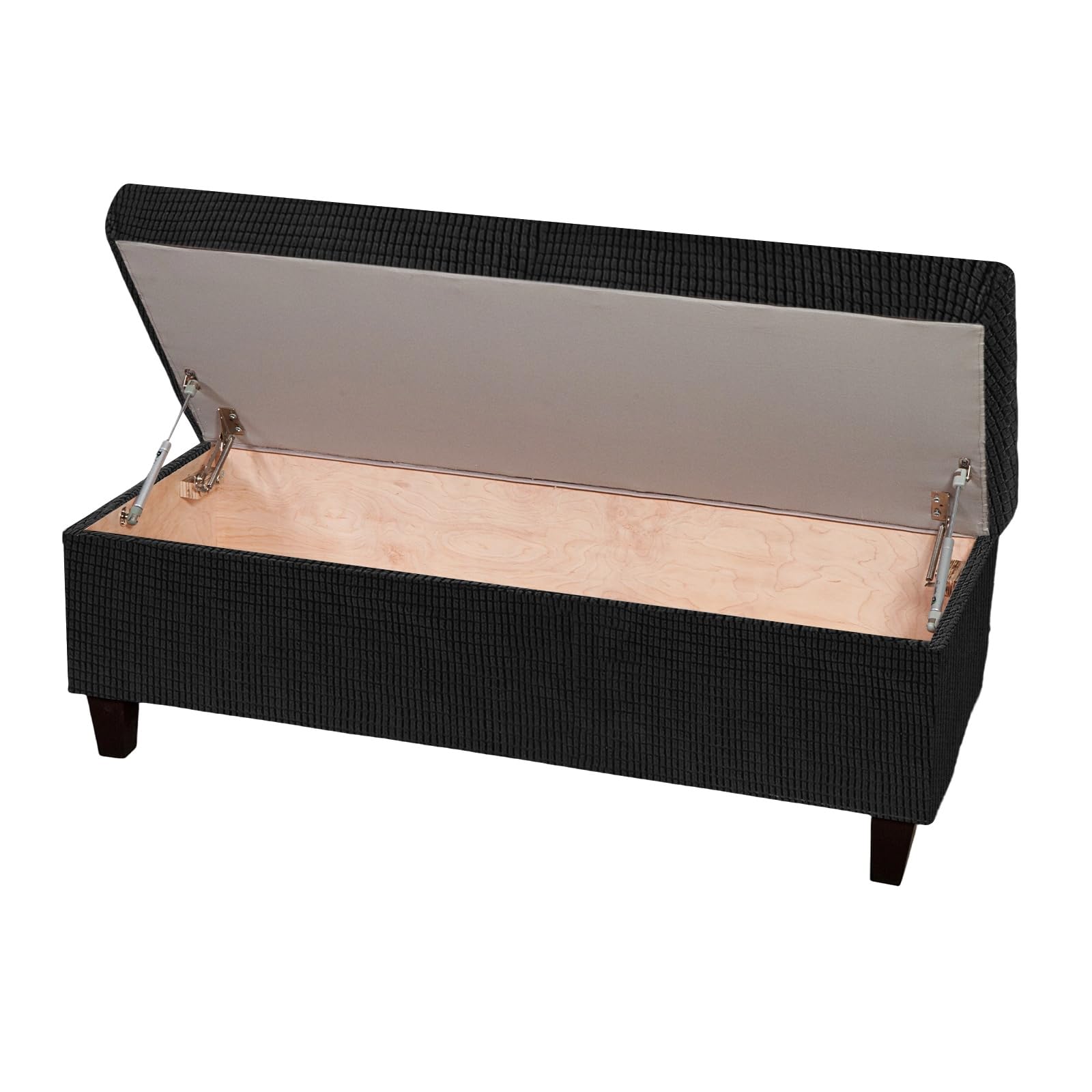 Housse de banc rectangulaire extensible pour salon et entrée moderne