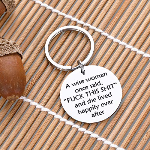 Birthday Funny Keychain Gifts For Women Novelty Gifts Graduation For Sister Girls Her Christmas Funny Female Retirement Gifts Best Friends Wife Mom Grandma Coworkers Gift Boss Nurse Teacher Presents #TOP3