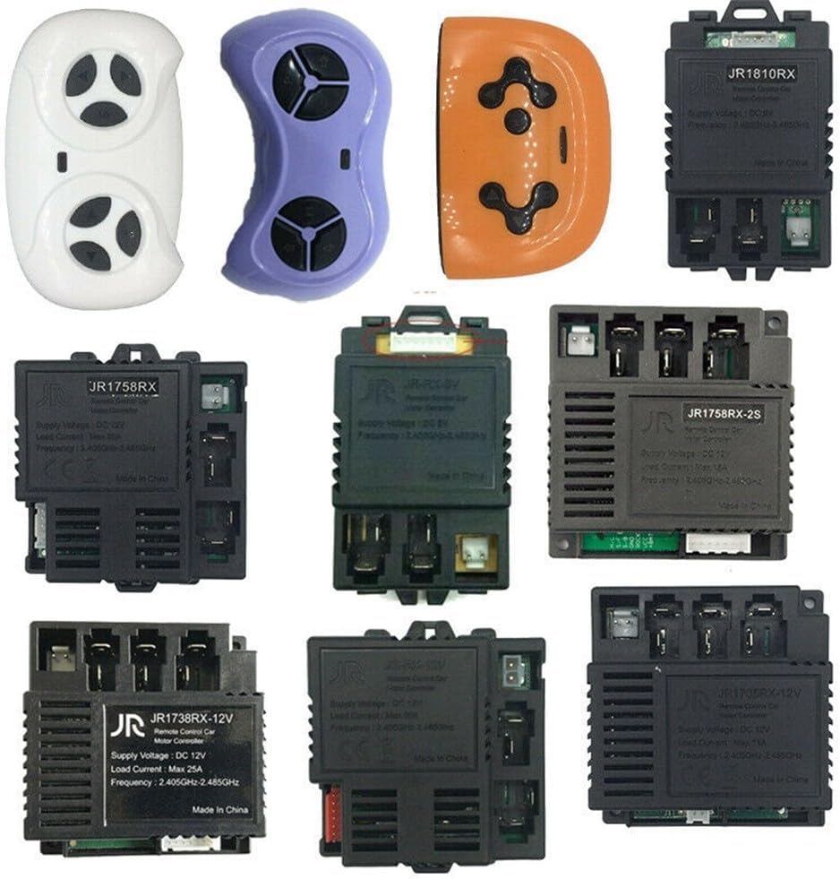 Controlador de arranque suave UTTASU para coche eléctrico para niños JR RX 12V 6V 24V (receptor JR1922RXS-AD 12V) 1224535458