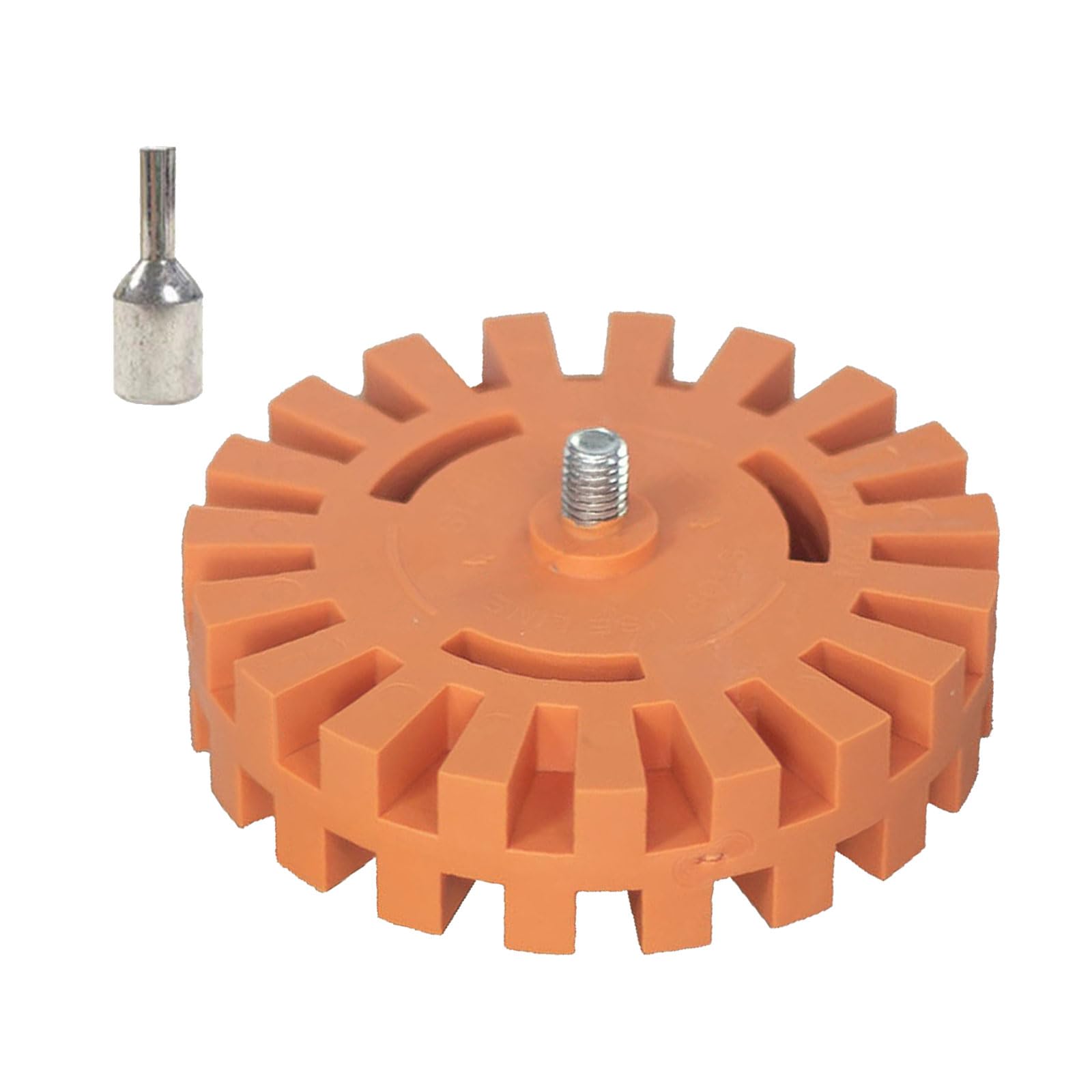 Effective Adhesive Removers Wheel Rubber Eraser Wheel for Stickers and Glues Residues from Vehicle Surfaces Car Sticker Removal Tool